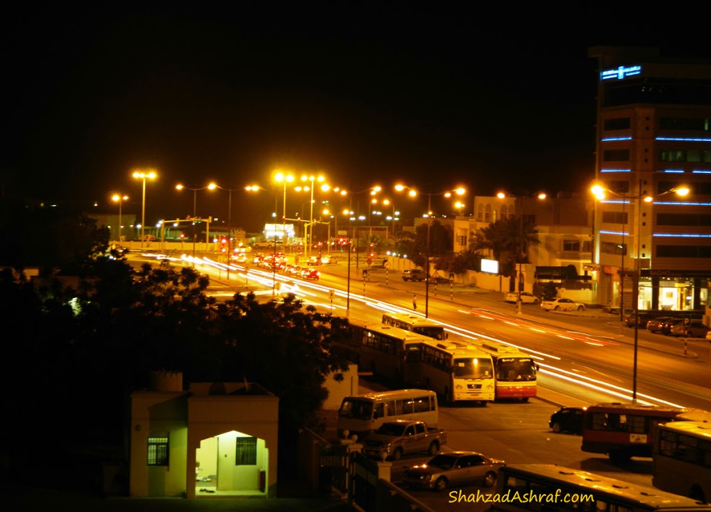 Photography | Muscat, Oman street view in a long Exposure shot
